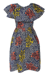 SADIYAT AFRICAN PRINT ANKARA OFFSHOULDER DRESS - DESIRE1709