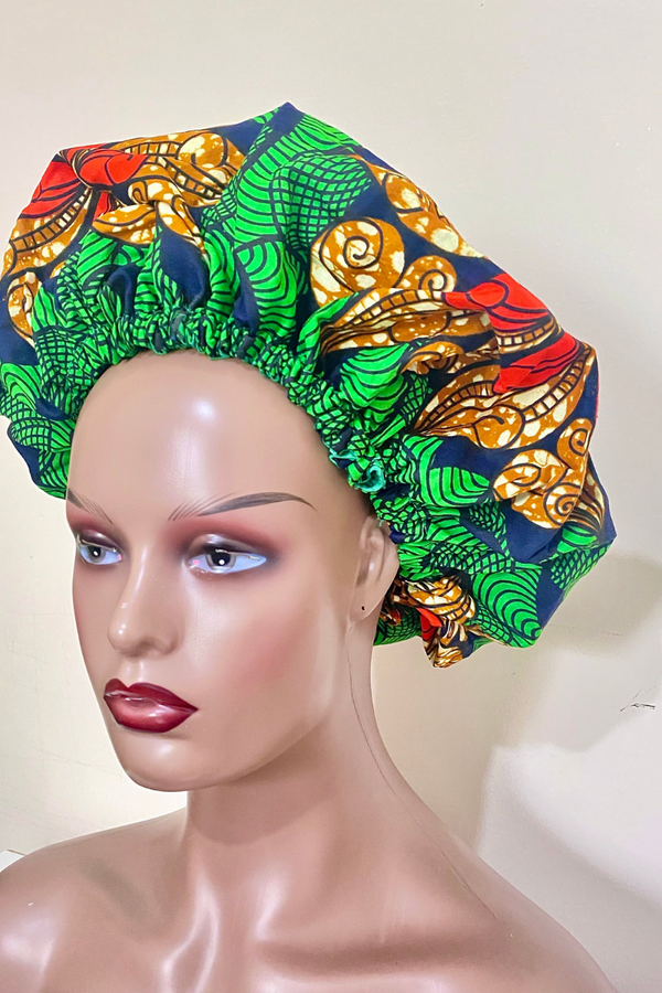 LADE AFRICAN PRINT ANKARA BONNET - DESIRE1709