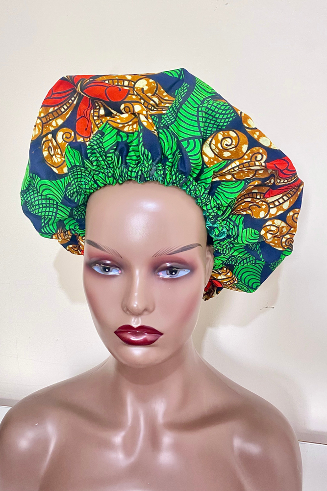 LADE AFRICAN PRINT ANKARA BONNET - DESIRE1709