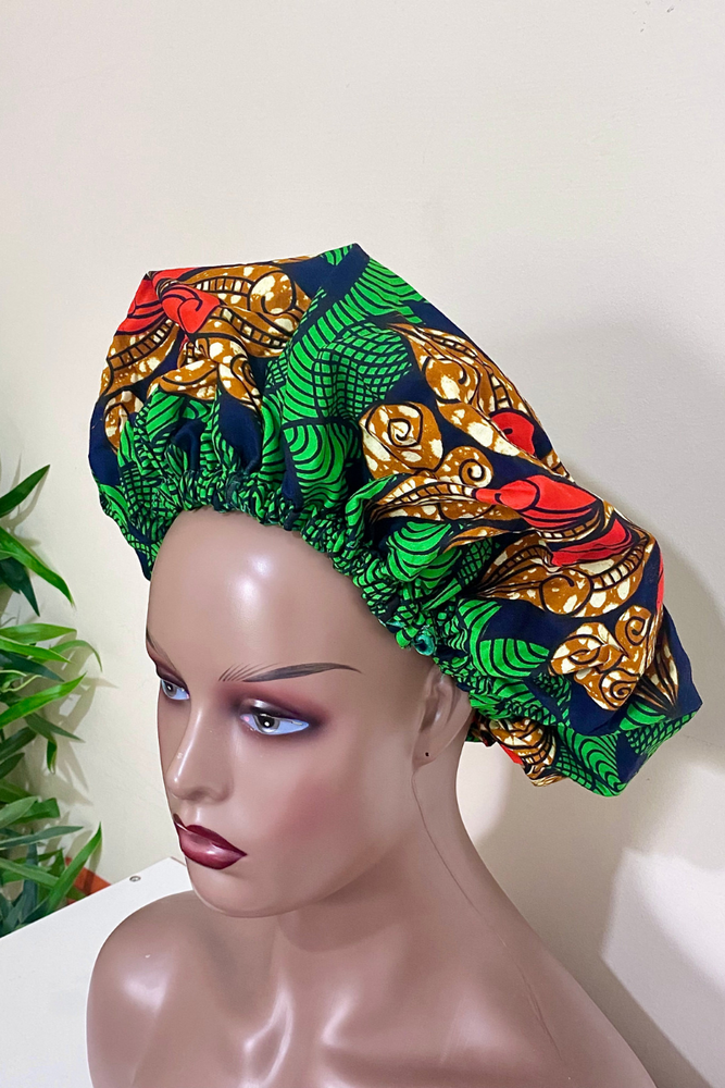 LADE AFRICAN PRINT ANKARA BONNET - DESIRE1709