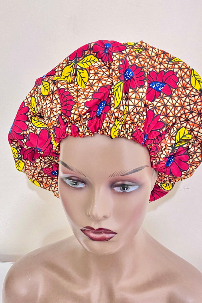 LADE AFRICAN PRINT ANKARA BONNET - DESIRE1709
