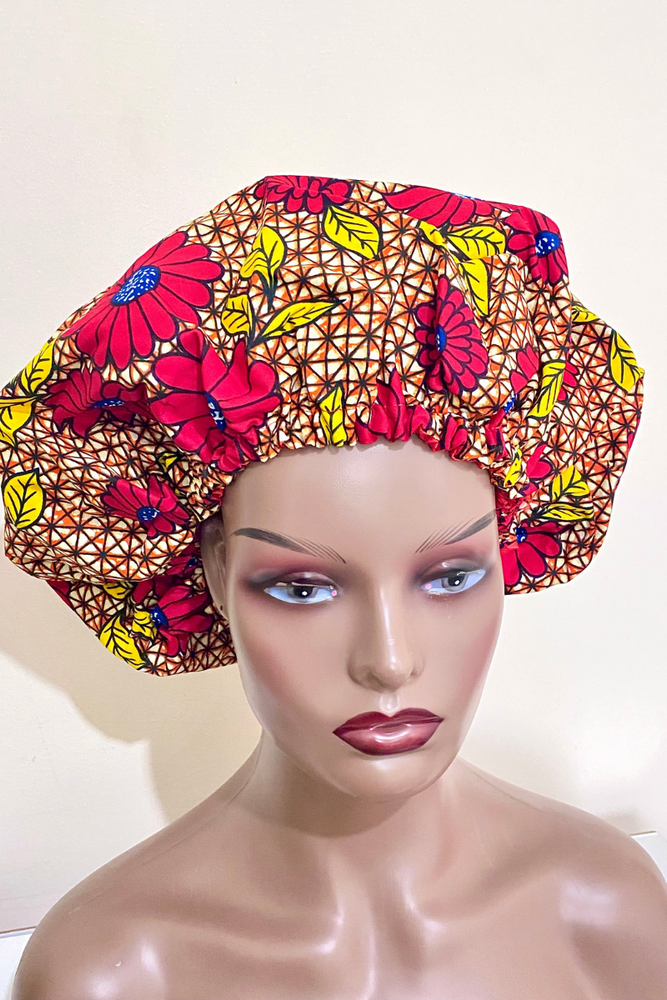 LADE AFRICAN PRINT ANKARA BONNET - DESIRE1709