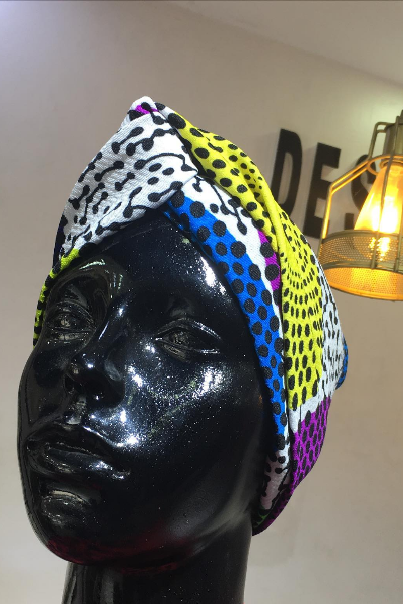 AFRICAN PRINT ANKARA HEAD BAND - DESIRE1709
