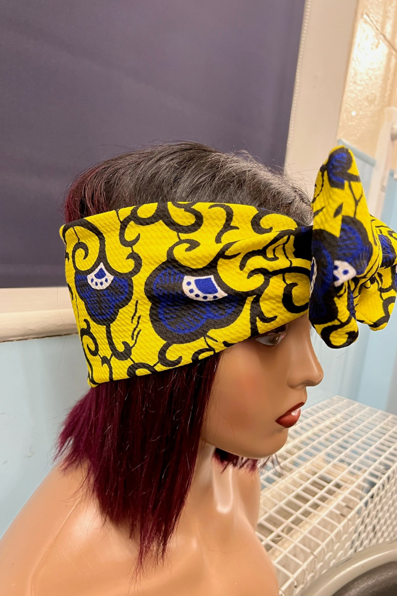 AFRICAN PRINT ANKARA HEAD BAND - DESIRE1709