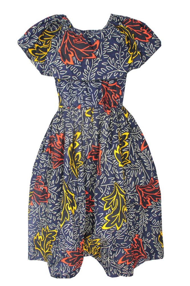SADIYAT AFRICAN PRINT ANKARA OFFSHOULDER DRESS - DESIRE1709