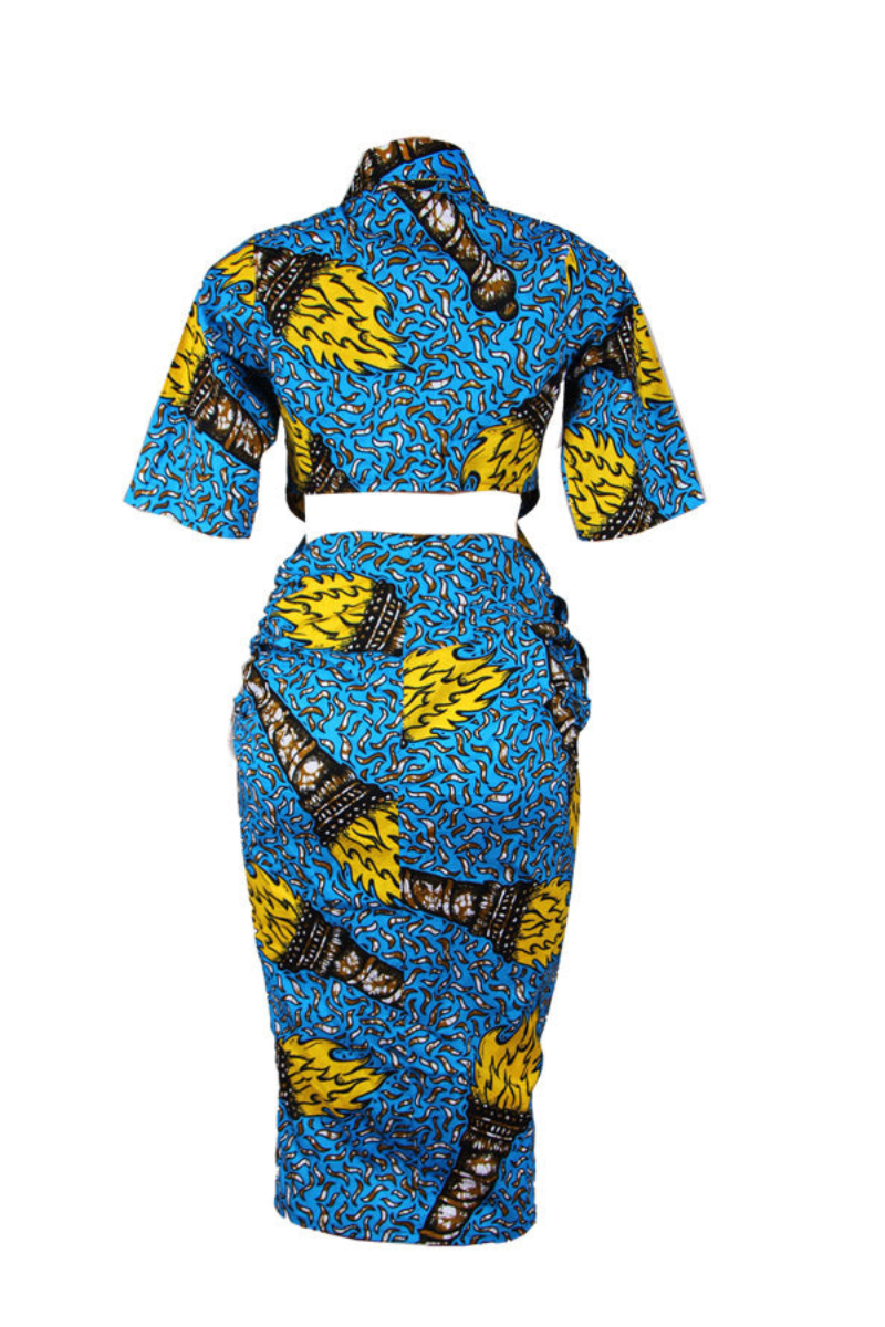JAMILA BACK CUT OUT DRESS IN YELLOW - DESIRE1709