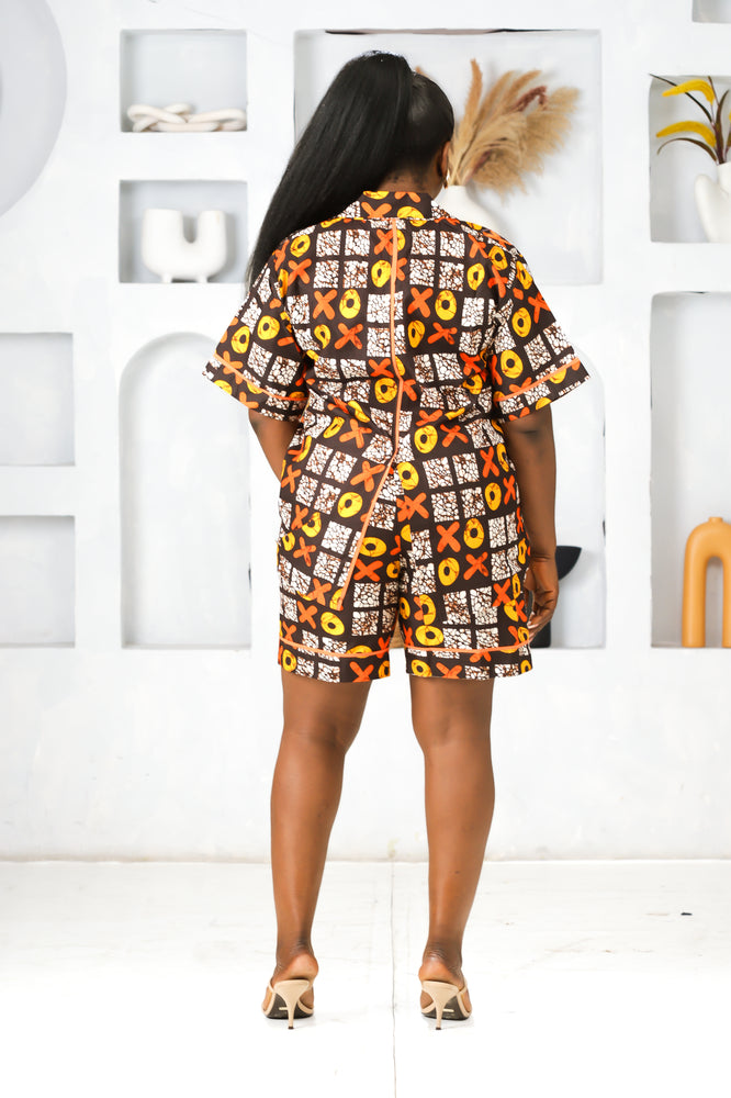 AMALI TWO PIECE SET (Orange)