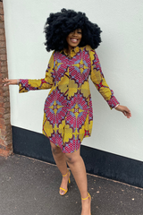 FISAYO BOYFRIEND SHIRT DRESS - DESIRE1709