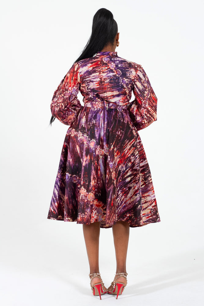 ABIOYE AFRICAN PRINT ADIRE CO-ORD SET - DESIRE1709