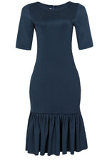THE AMAKA FRILL HEM DRESS