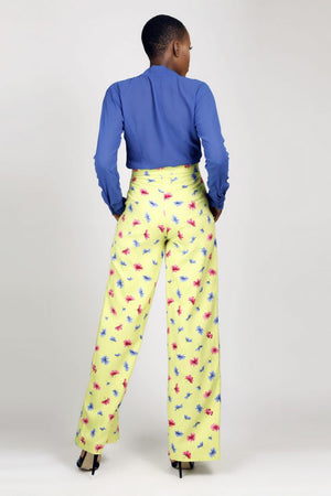 Office wear wild Leg trouser